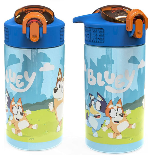 Bluey Kids Durable Plastic Spout Cover and Built-in Carrying Loop