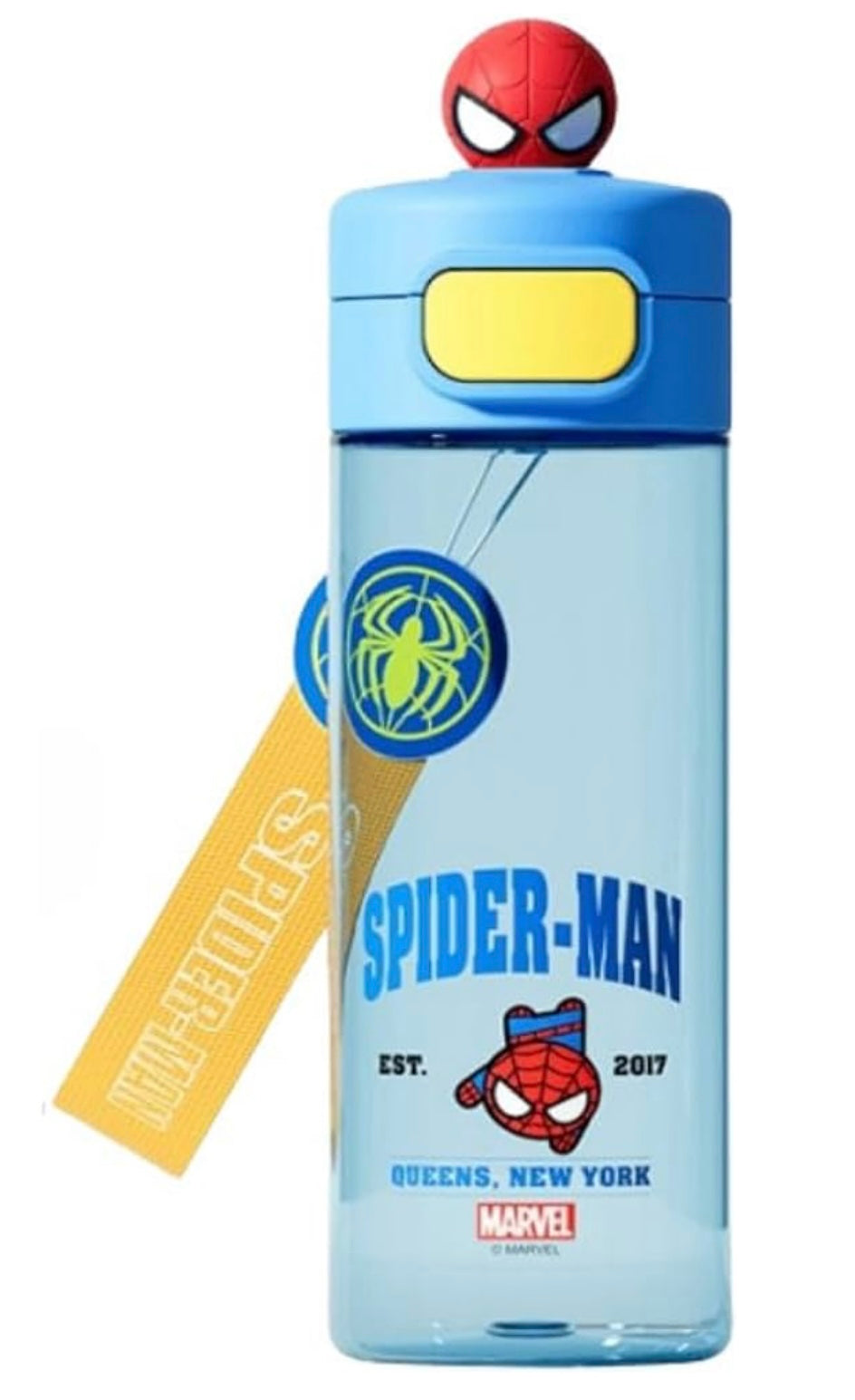 Spiderman Water Bottle Reusable Kids