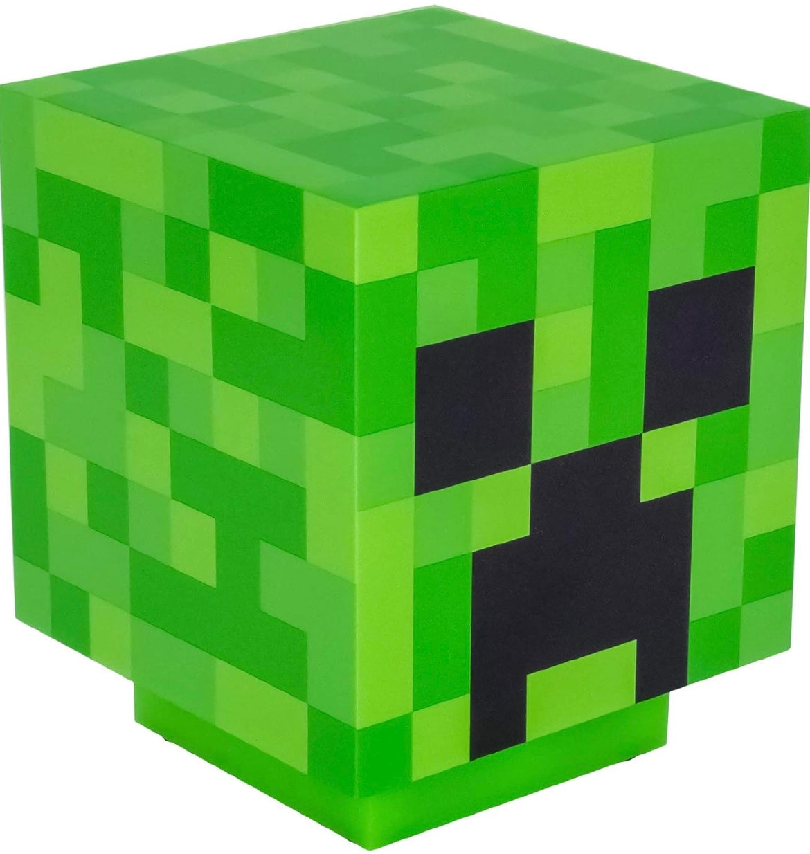 Minecraft Creeper Desk Light with Official Creeper Sounds, Handheld Night Light for Kids Room or Gamer Décor