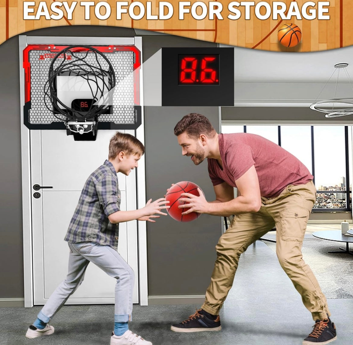 Basketball Hoop Indoor for Kids