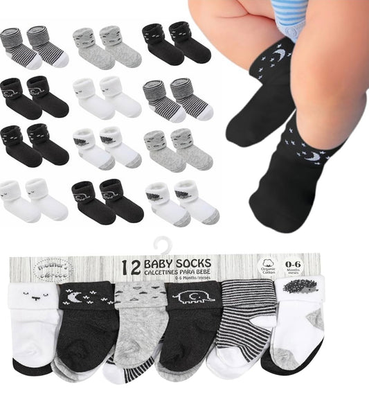 Baby Socks 0-6 Months