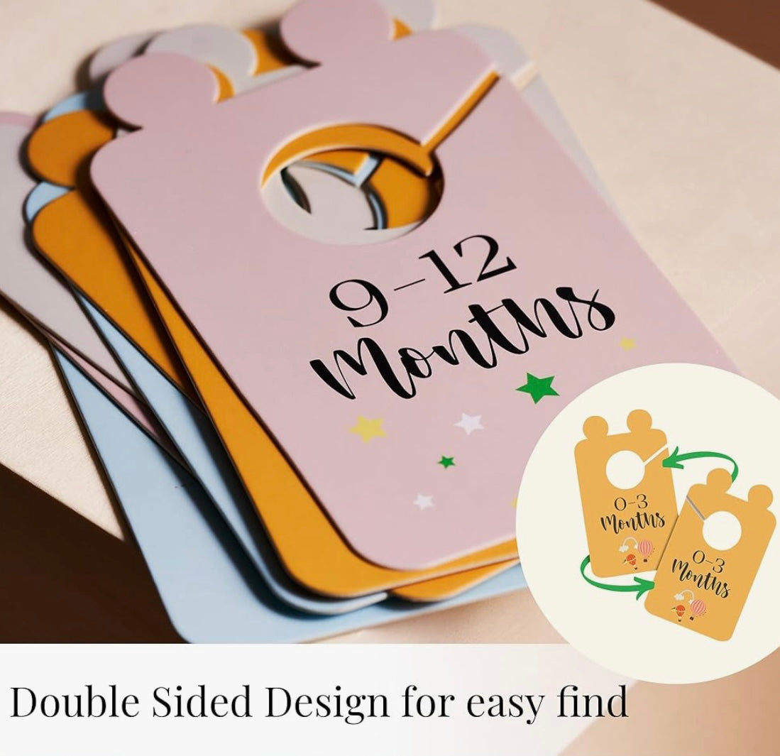 Baby Wardrobe Dividers in Gift Box