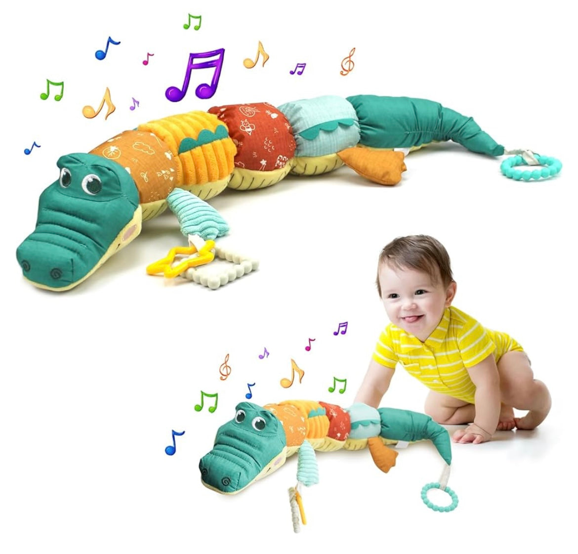 Baby Toys 0-6 Months,Musical Sensory Toys for Babies