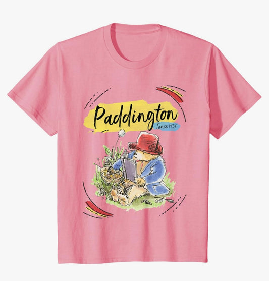 Paddington Bear Classic Portrait Teddy Bears Picnic T-Shirt