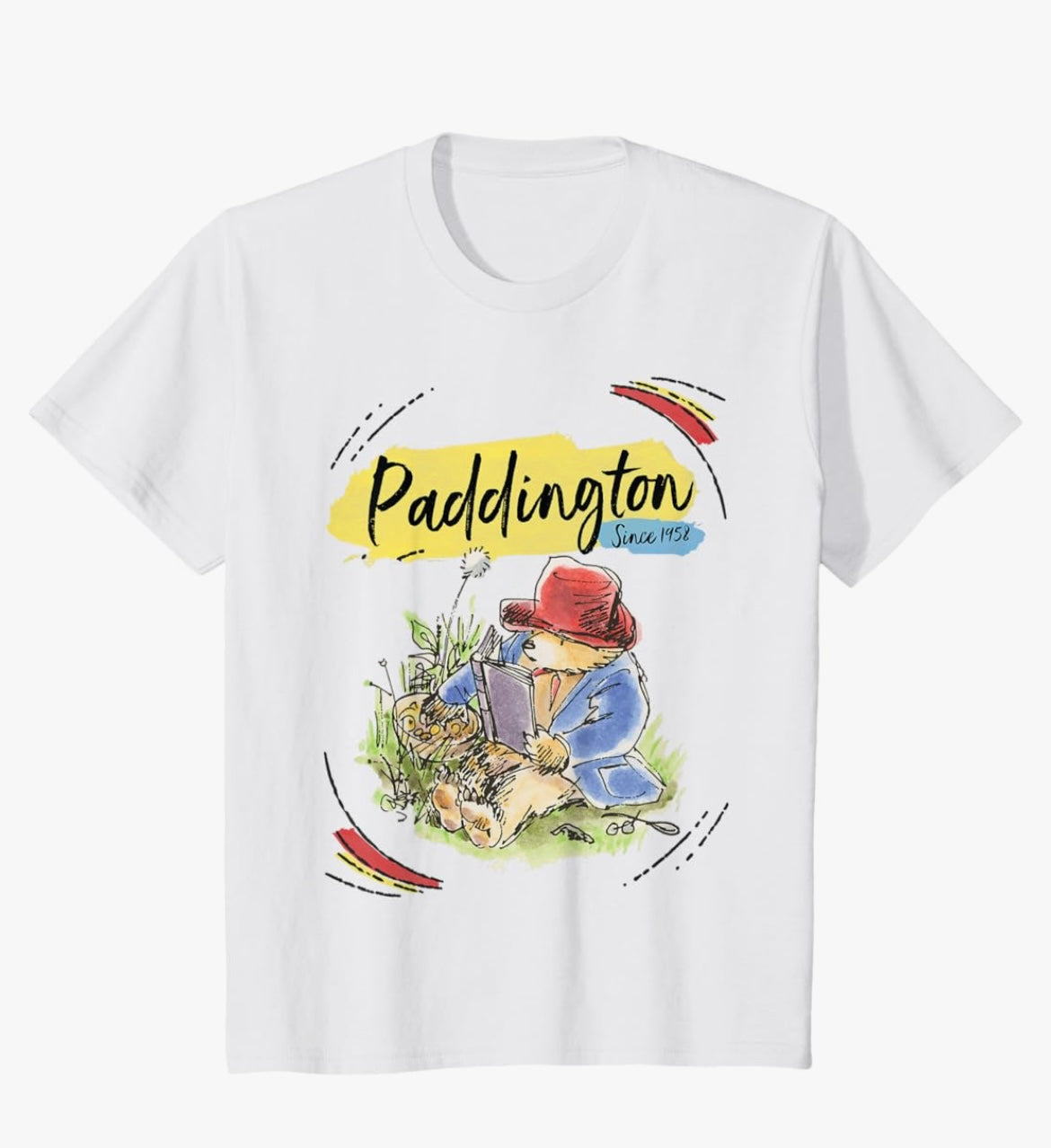 Paddington Bear Classic Portrait Teddy Bears Picnic T-Shirt