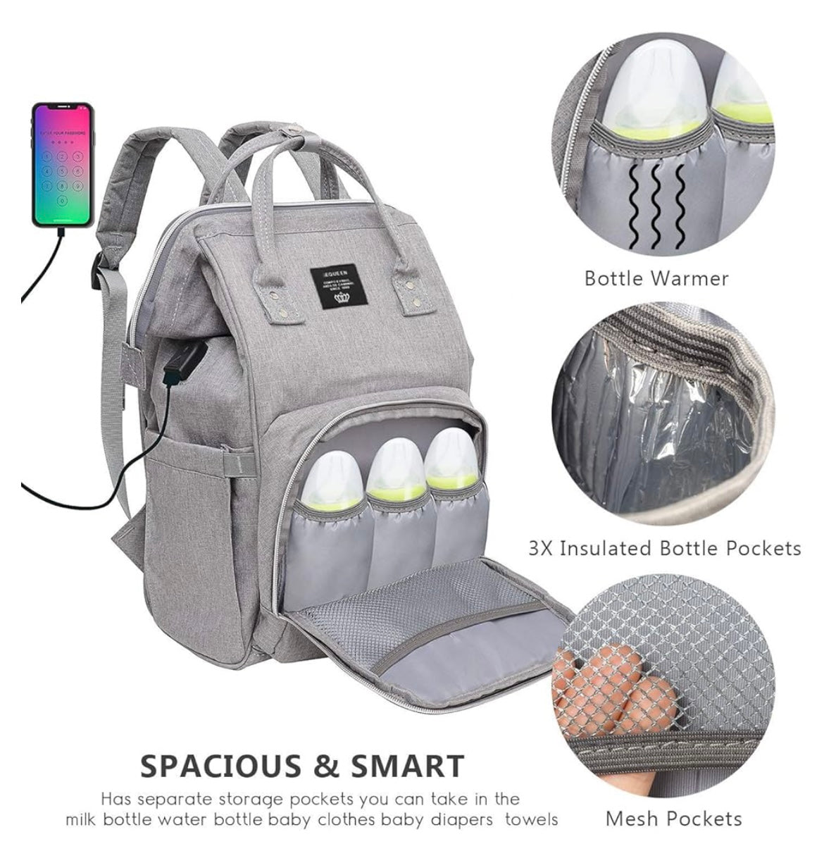 Baby Diaper Bag Backpack