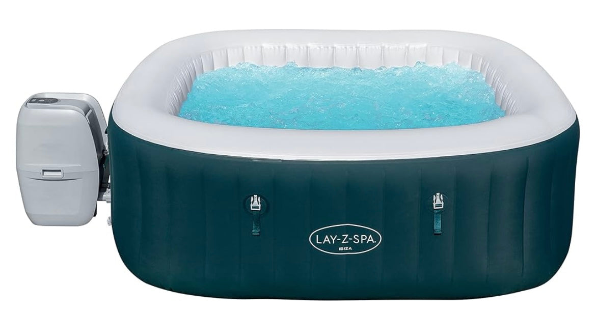 Lay-Z-Spa Ibiza AirJet Inflatable Hot Tub Spa