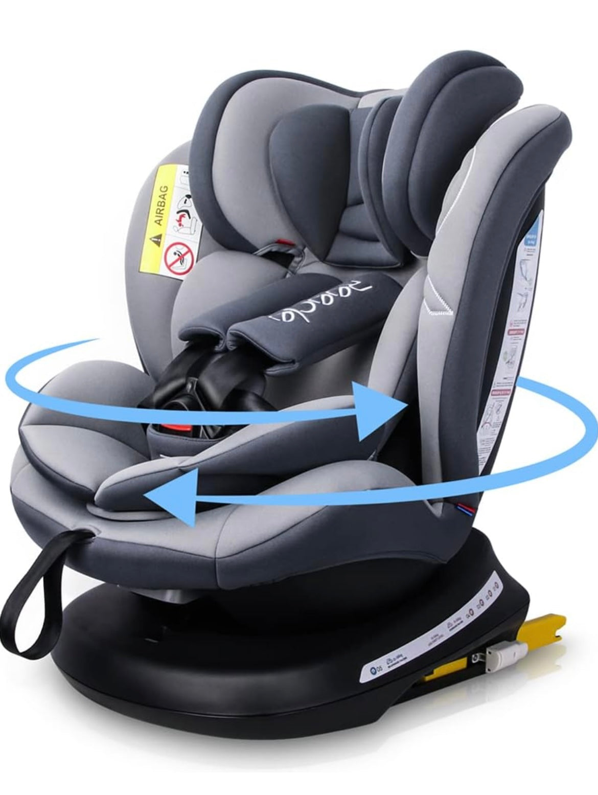 Reecle 360 Swivel Baby Car Seat with ISOFIX