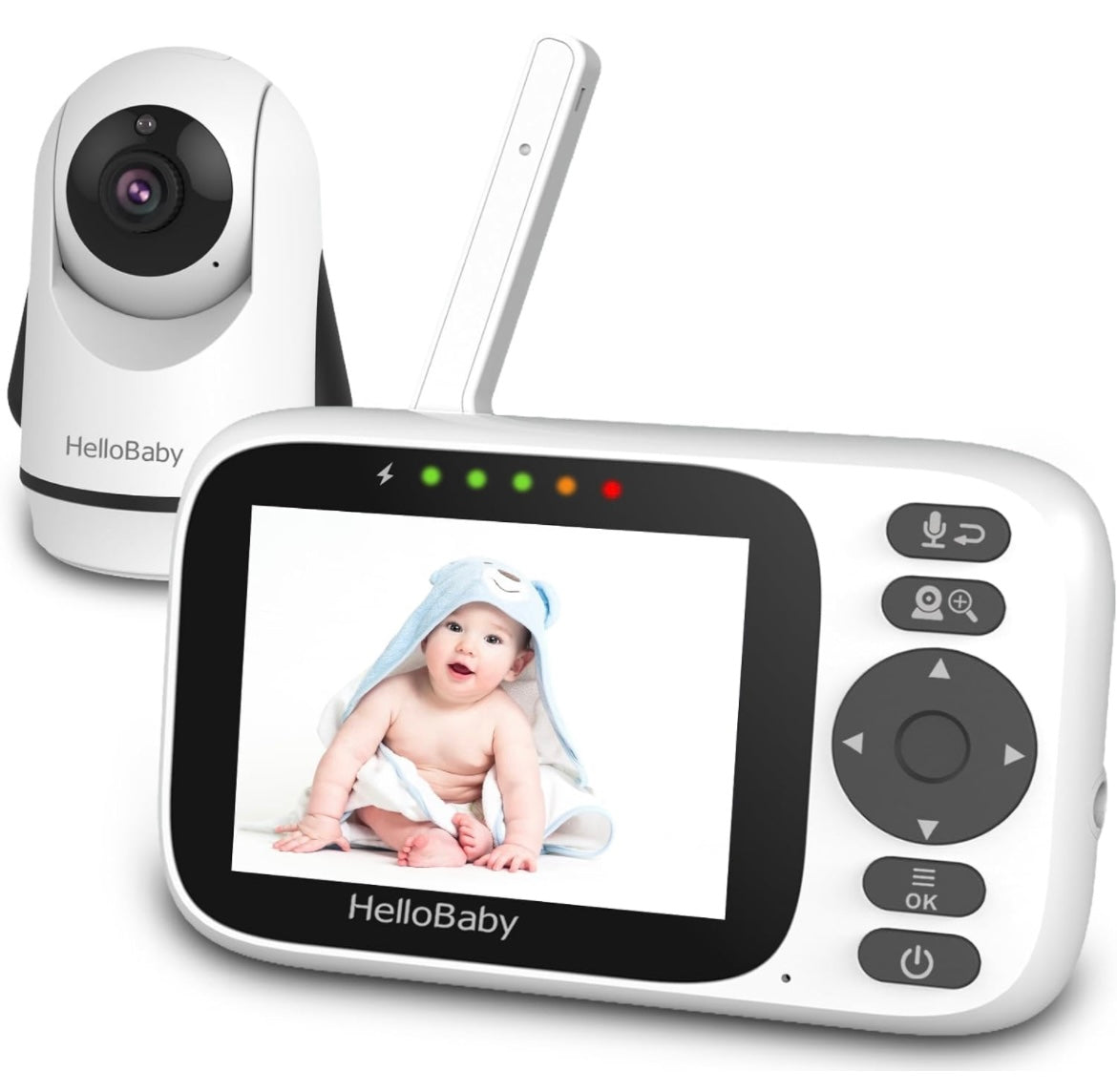 Video Baby Monitor with Camera and Audio