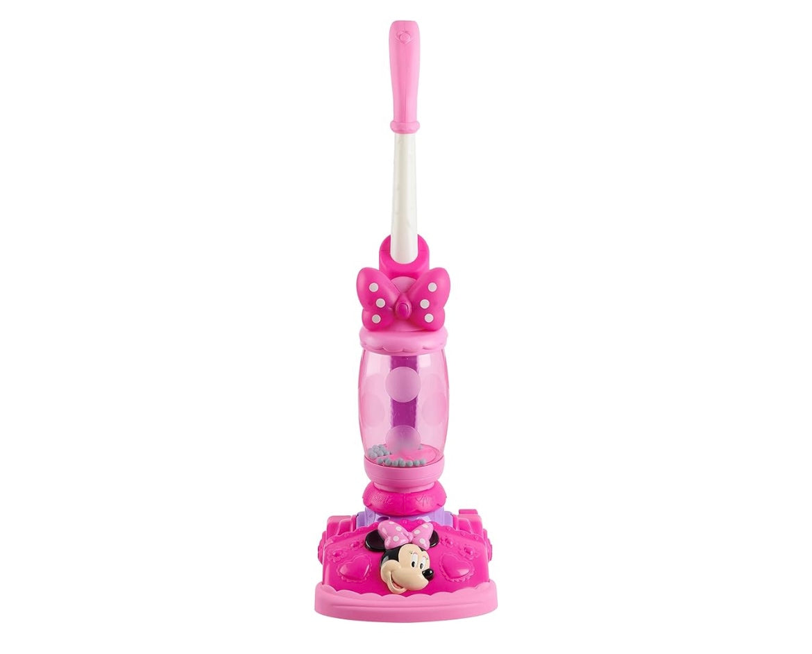 Minnie Mouse Disney Junior Twinkle Bows Play Vacuum with Lights and Realistic Sounds,