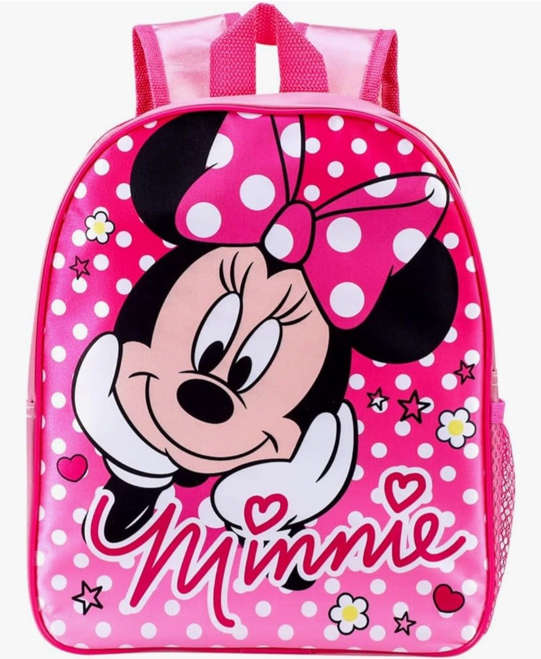 Minnie Mouse Premium Backpack for Kids featuring Dynamic Pink Design