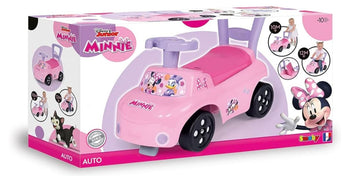 Porteur auto Minnie - Smoby - Fonction Trotteur - Volant Directionnel