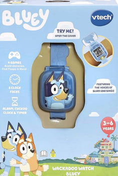 VTech Bluey Wackadoo Bluey Learning Watch, Official Bluey Toy