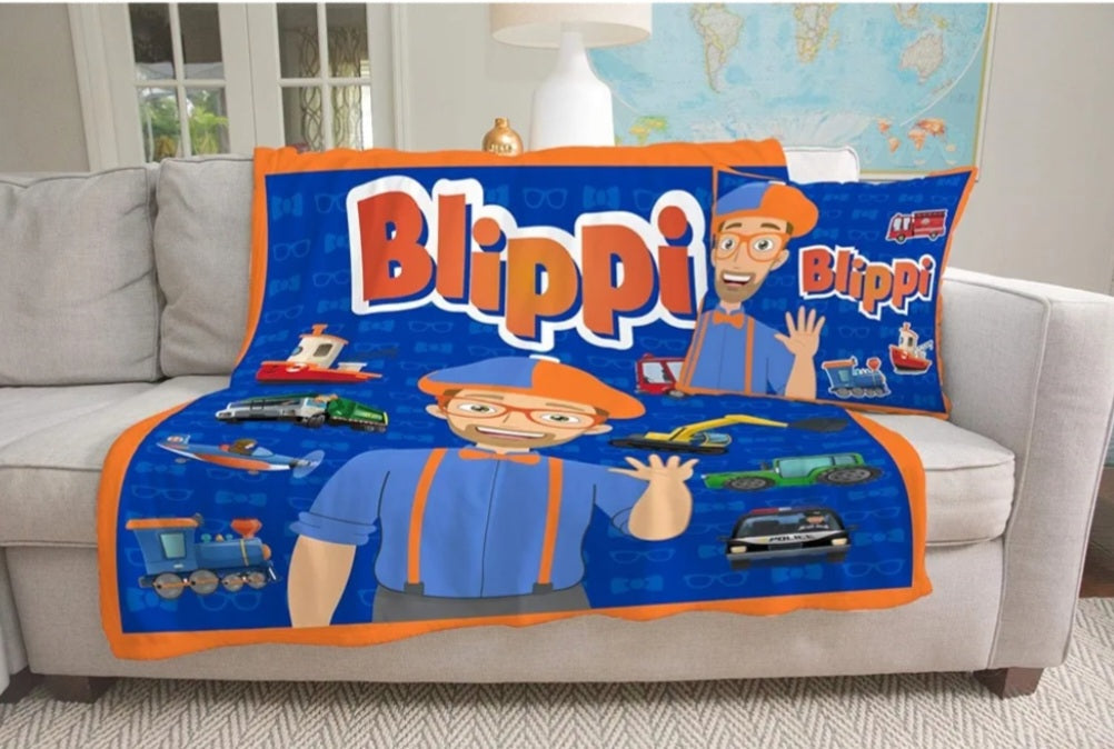 Blippi Fleece Blanket