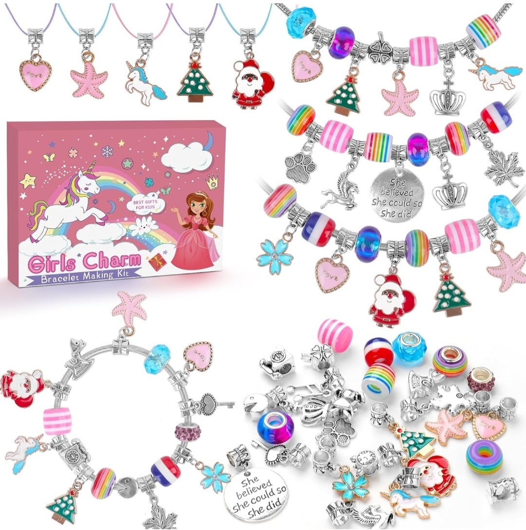 Gifts for Teenage Girls Gifts Jewellery Making Kit, ids Stocking Fillers for Girls Christmas Gifts