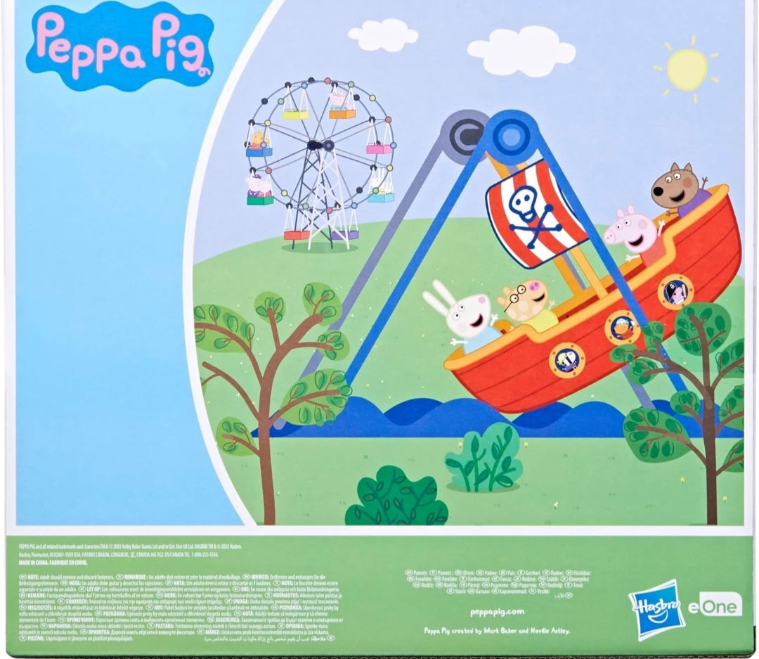 Peppa Pig Toys Peppa's Pirate Ride Playset with 2 Figures