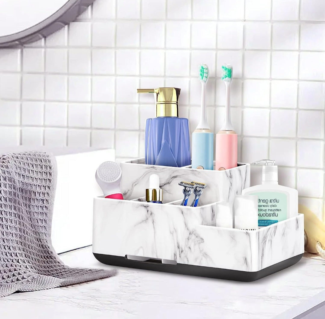 Toothbrush Holder,Bathroom Organizer Countertop