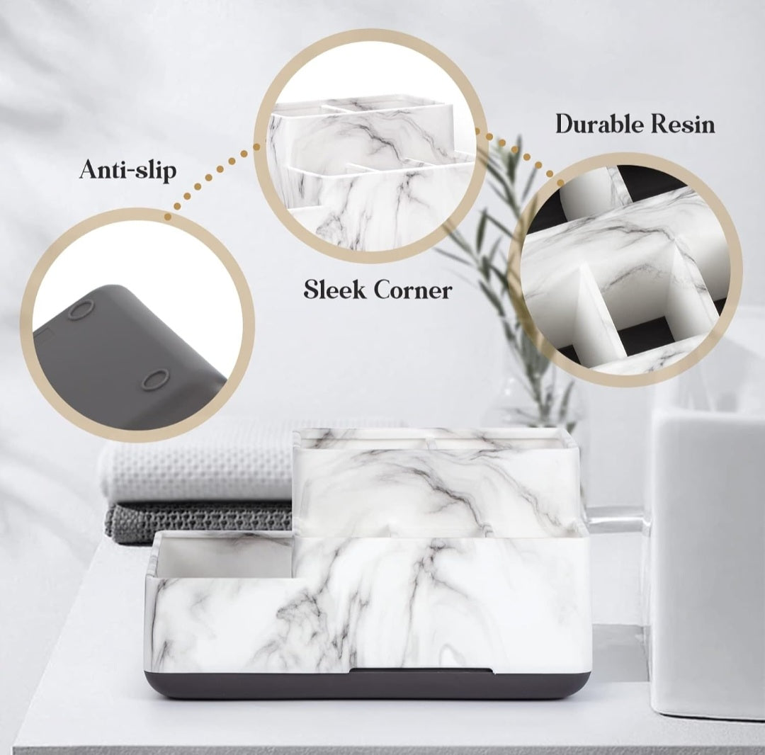 Toothbrush Holder,Bathroom Organizer Countertop