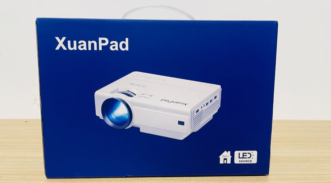 XuanPad Projector, 2024 Upgraded Mini Projector