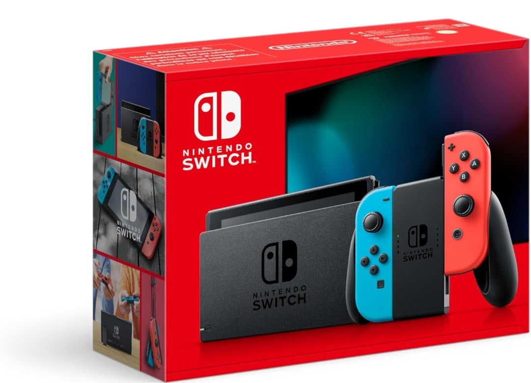 Nintendo Switch (Neon Red/Neon blue)