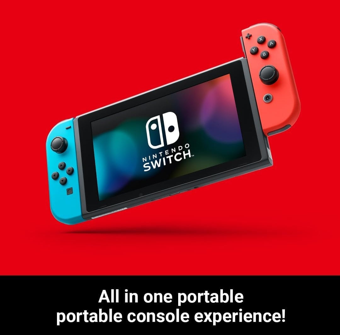 Nintendo Switch (Neon Red/Neon blue)