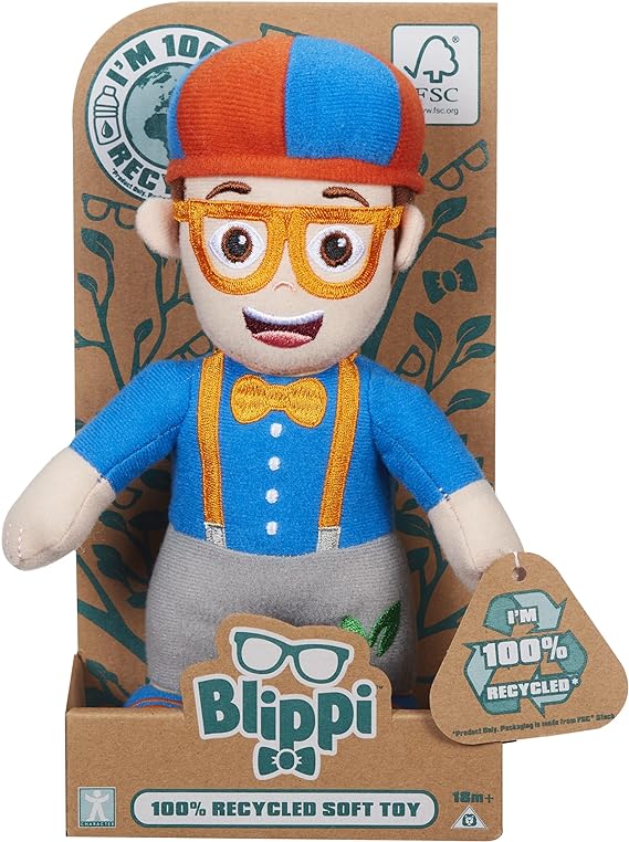 Blippi Eco Soft Toy