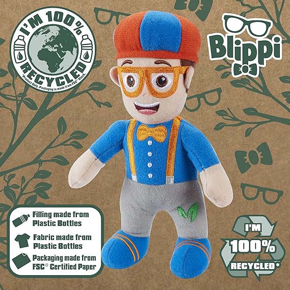 Blippi Eco Soft Toy