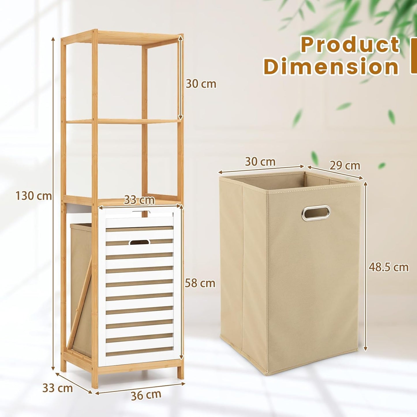 Tilt Out Laundry Hamper