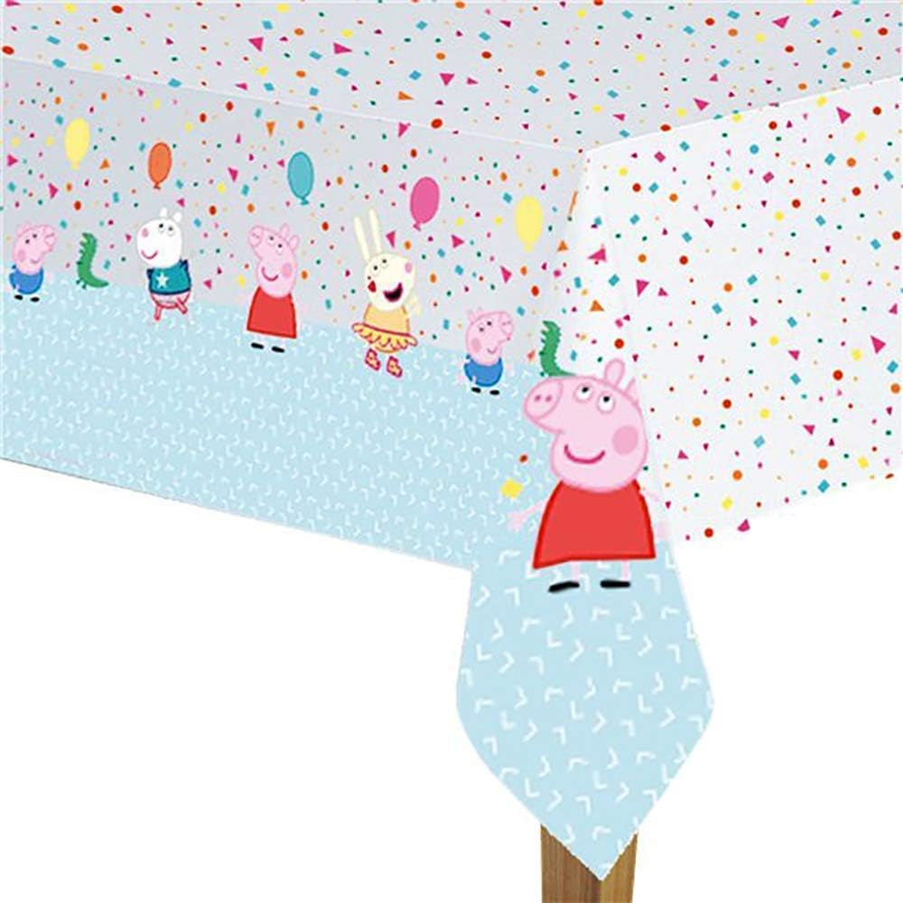 New Peppa Party Supplies Children's Birthday Party Kit Peppa Pig Tableware Decorations - Serves 16 Guests