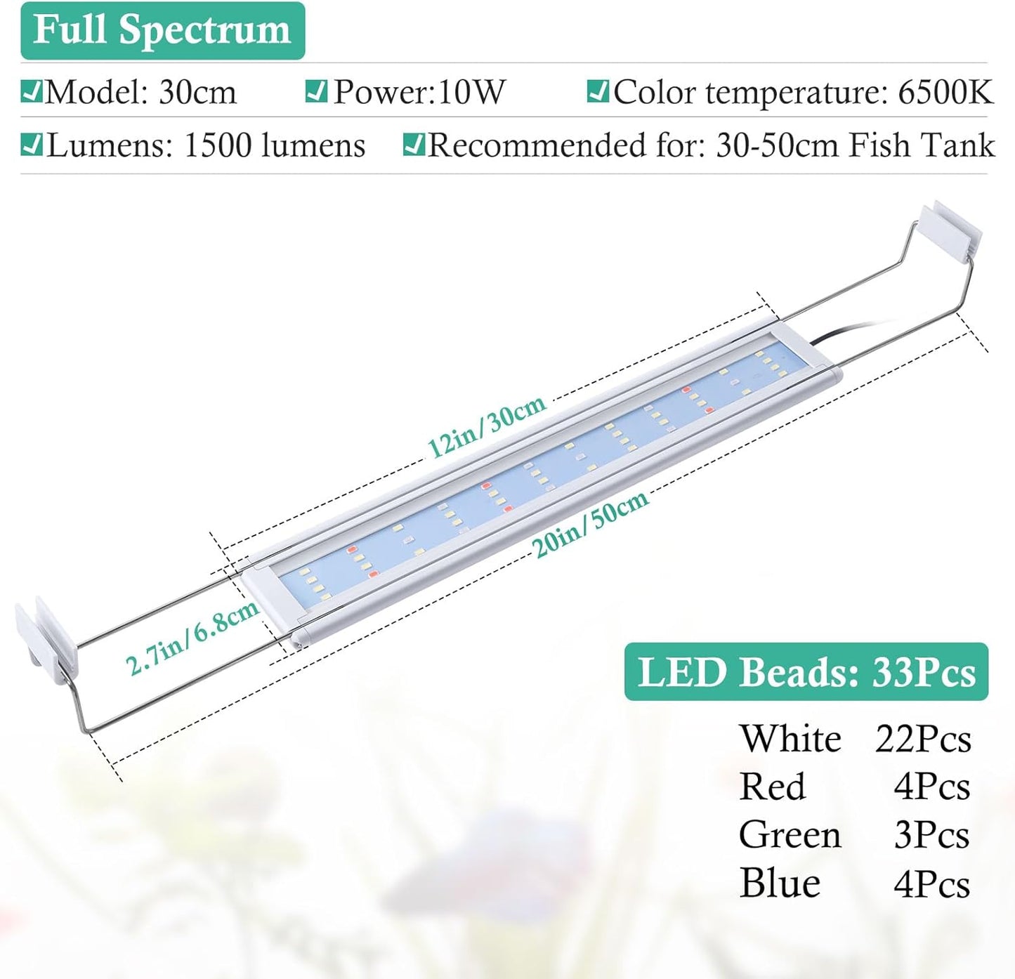 Full Spectrum LED Aquarium Light