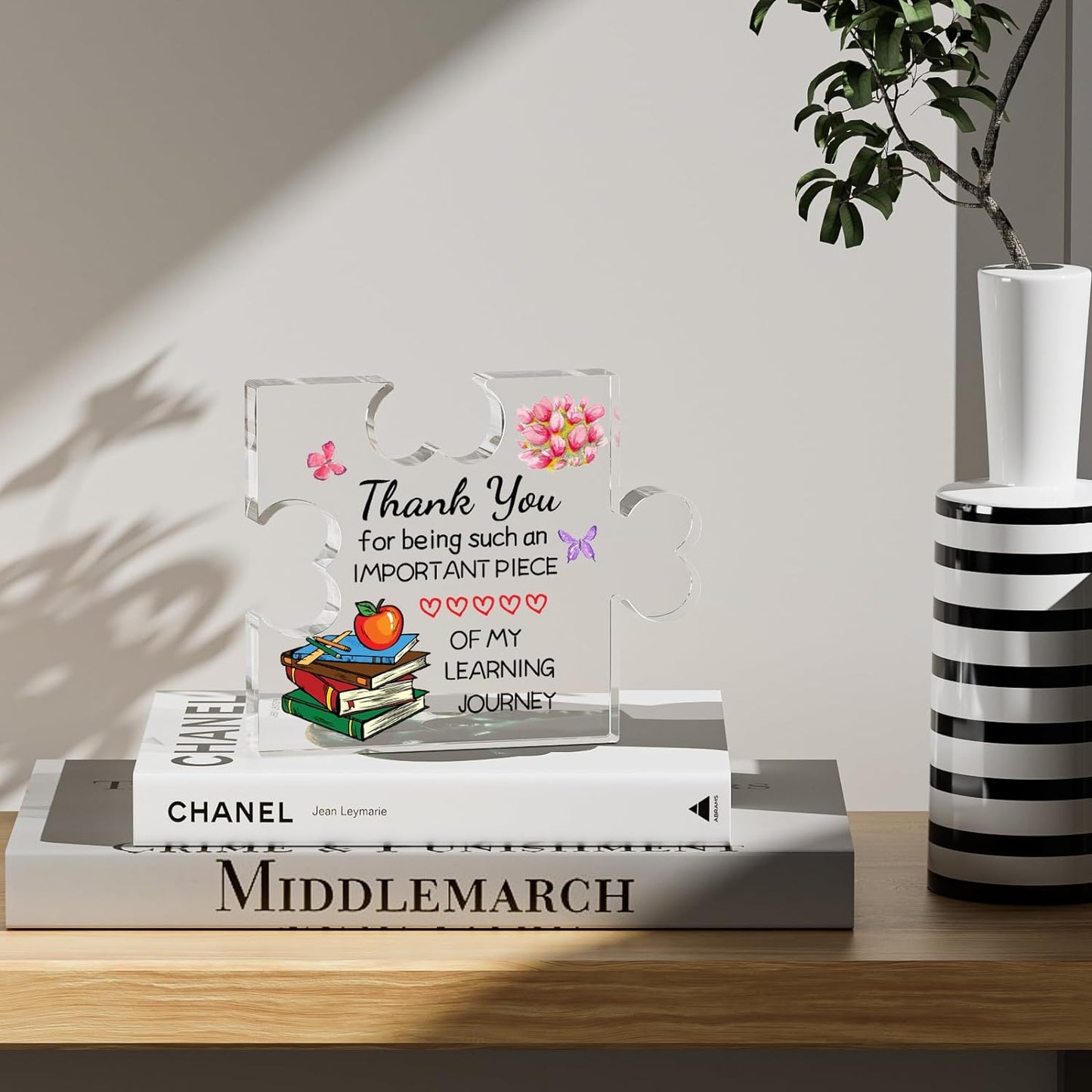 Engraved Acrylic Block Gifts for Teacher