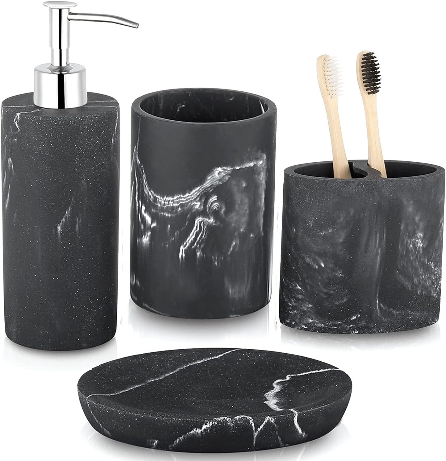 Bathroom Accessory Set 4 Pcs