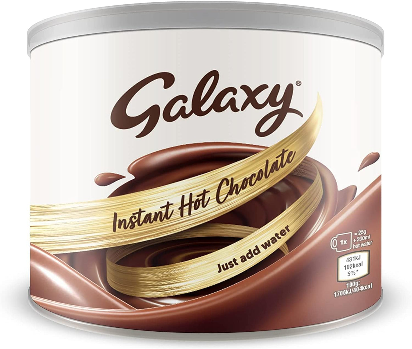 Galaxy Instant Hot Chocolate, Just Add Water - 1kg