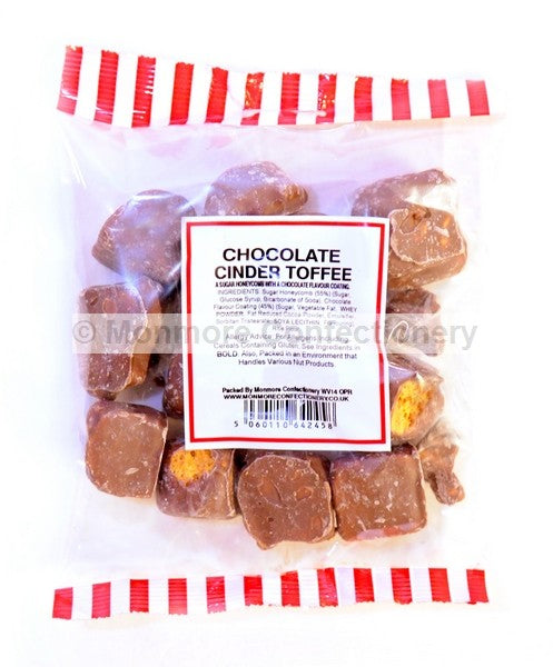 CHOCOLATE FLAVOURED CINDER TOFFEE 100g