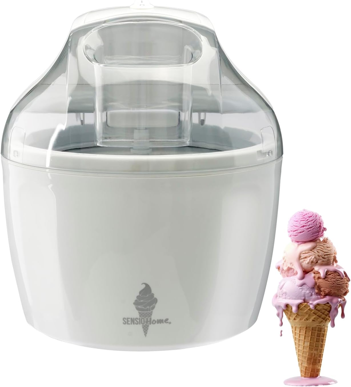 Sensio Home Ice Cream Maker Machine