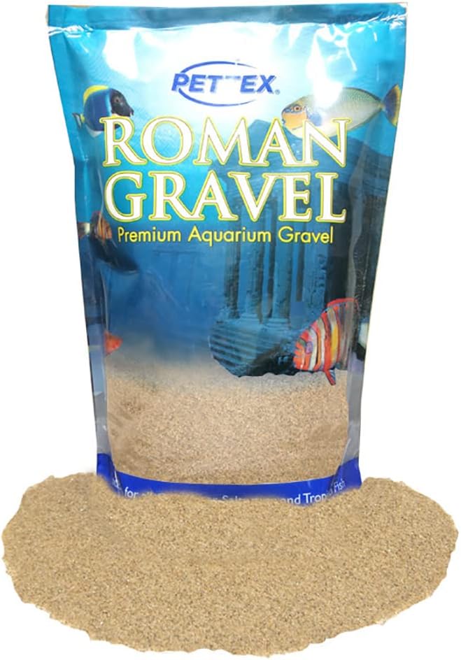 Pettex Roman Gravel Aquatic Roman Gravel, 2KG Speckled Sand