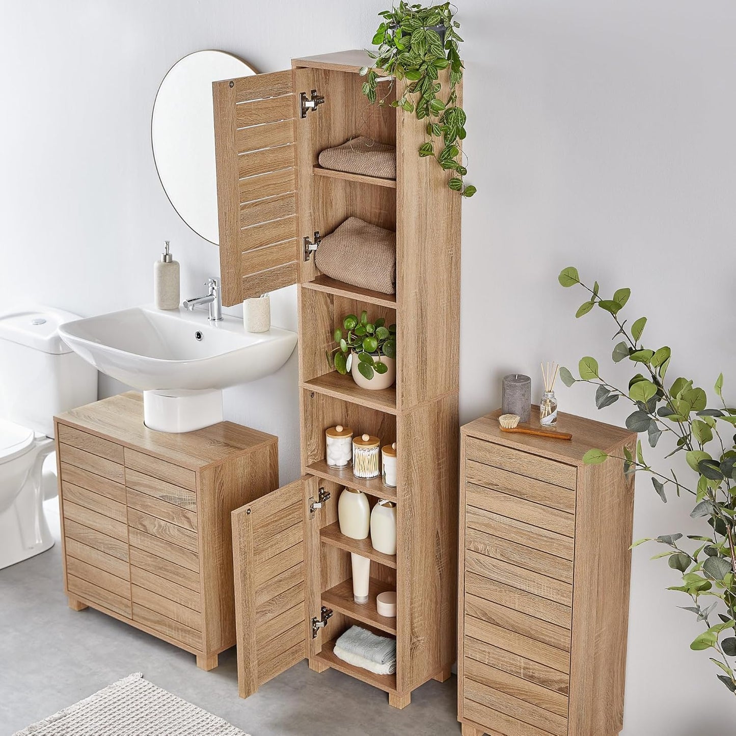 Tall Bathroom Cabinet