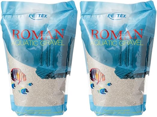 Pettex Roman Gravel Aquatic Roman Gravel 2 Kg Pewter Sand