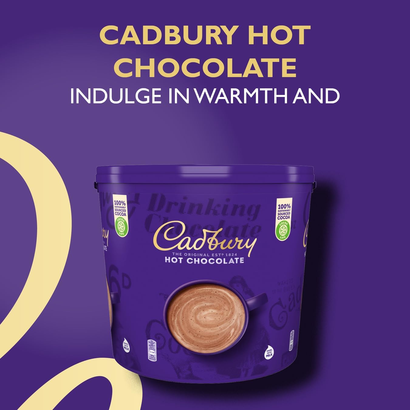 Cadbury Hot Chocolate, Premium Drinking Chocolate, 5kg