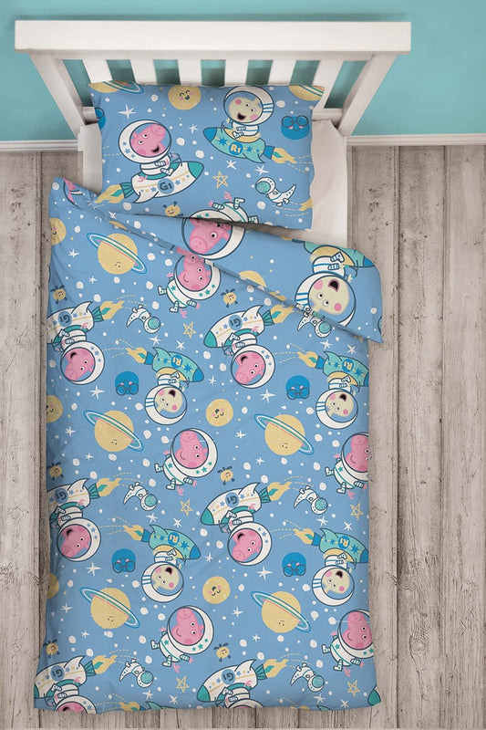 Peppa Pig George Official Single Duvet Cover Set