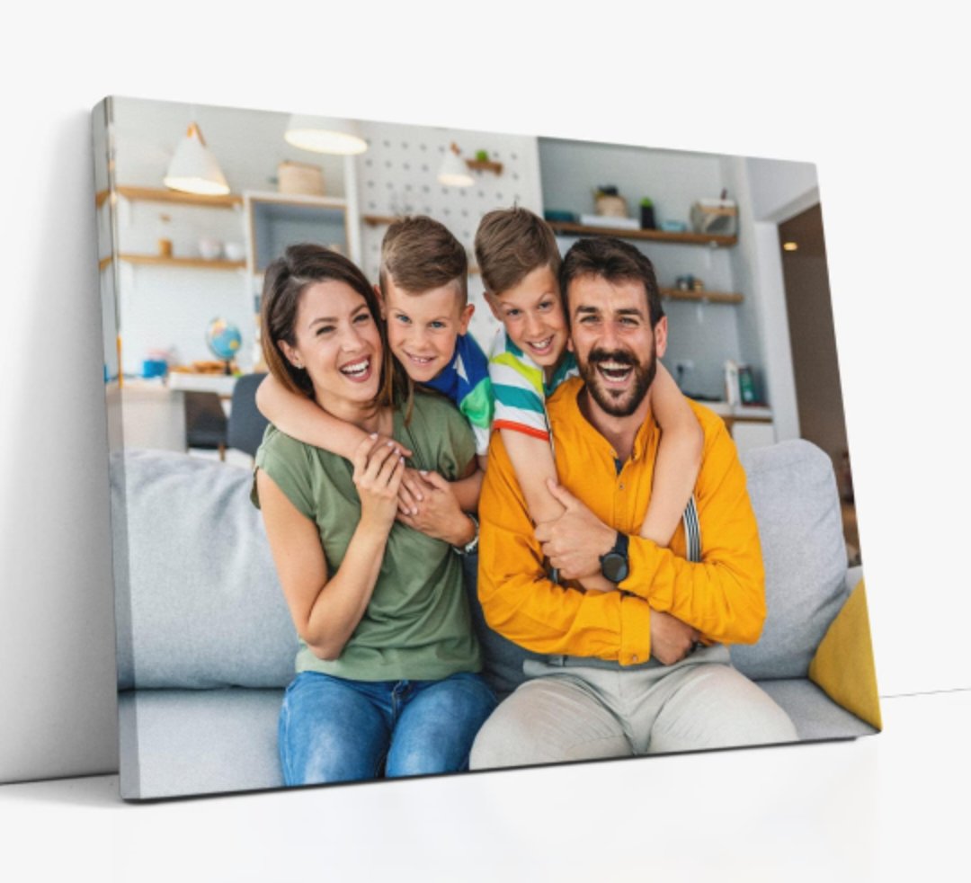 Personalised Canvas Prints - Print Family Photos