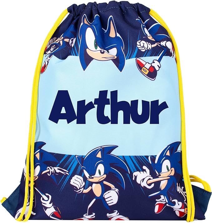 Personalised Drawstring Bag for Kids